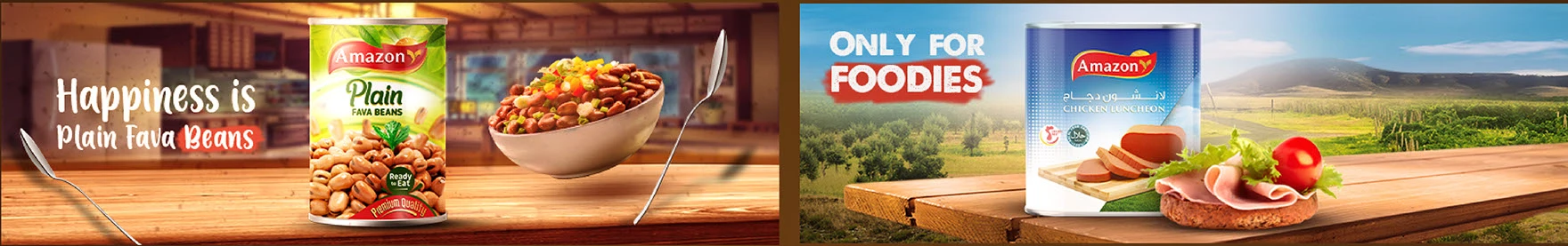 Amazon Foods - Plain Fava Beans & Only For Foodies